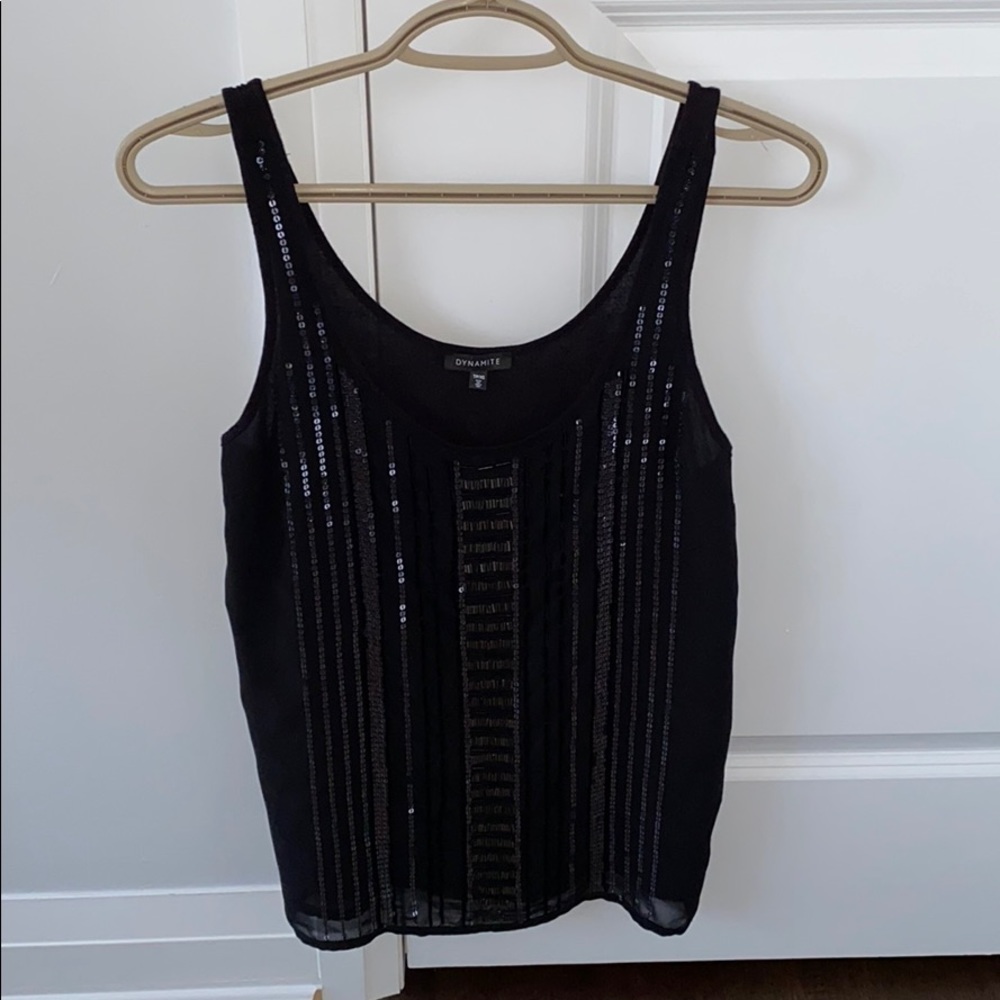 Sequin tank